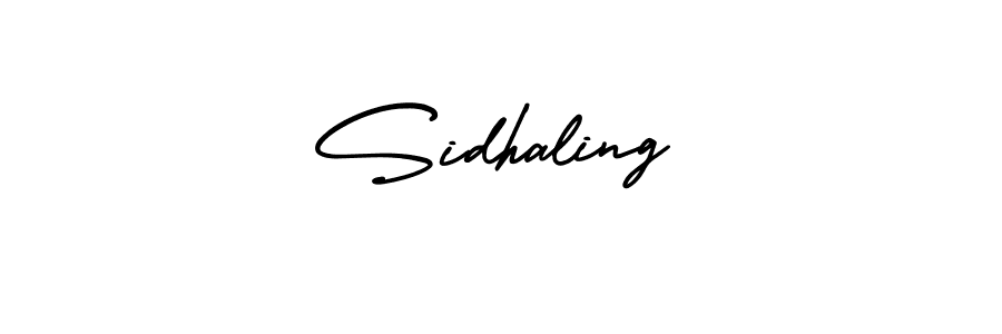 How to make Sidhaling signature? AmerikaSignatureDemo-Regular is a professional autograph style. Create handwritten signature for Sidhaling name. Sidhaling signature style 3 images and pictures png