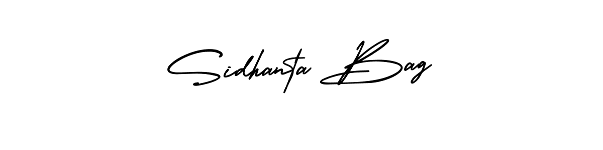 You should practise on your own different ways (AmerikaSignatureDemo-Regular) to write your name (Sidhanta Bag) in signature. don't let someone else do it for you. Sidhanta Bag signature style 3 images and pictures png