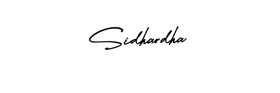 How to make Sidhardha signature? AmerikaSignatureDemo-Regular is a professional autograph style. Create handwritten signature for Sidhardha name. Sidhardha signature style 3 images and pictures png