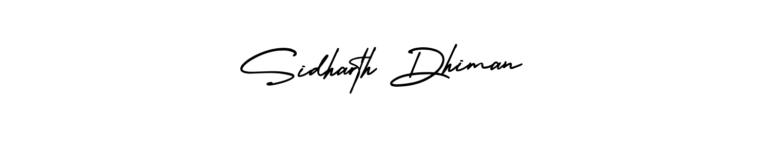 Best and Professional Signature Style for Sidharth Dhiman. AmerikaSignatureDemo-Regular Best Signature Style Collection. Sidharth Dhiman signature style 3 images and pictures png