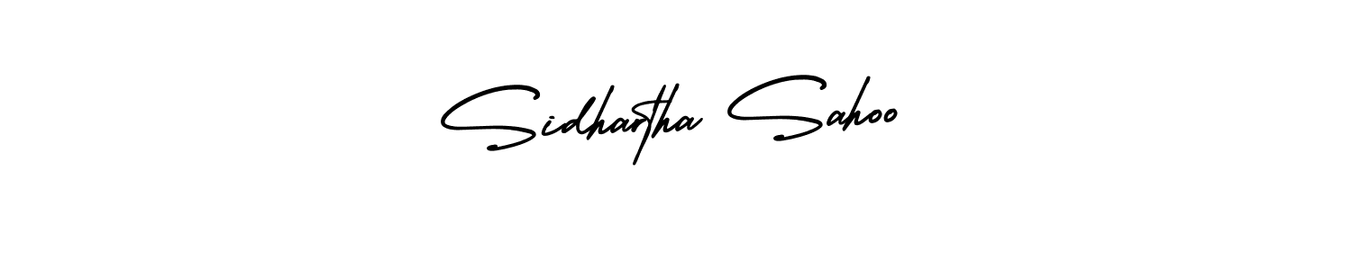 Sidhartha Sahoo stylish signature style. Best Handwritten Sign (AmerikaSignatureDemo-Regular) for my name. Handwritten Signature Collection Ideas for my name Sidhartha Sahoo. Sidhartha Sahoo signature style 3 images and pictures png