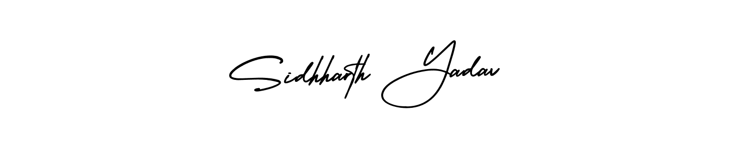 Make a short Sidhharth Yadav signature style. Manage your documents anywhere anytime using AmerikaSignatureDemo-Regular. Create and add eSignatures, submit forms, share and send files easily. Sidhharth Yadav signature style 3 images and pictures png