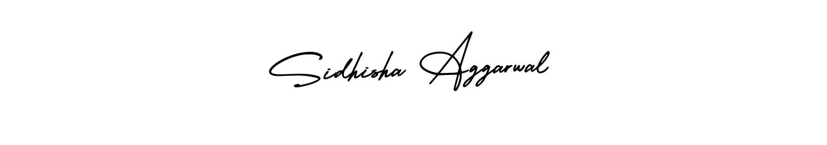 Design your own signature with our free online signature maker. With this signature software, you can create a handwritten (AmerikaSignatureDemo-Regular) signature for name Sidhisha Aggarwal. Sidhisha Aggarwal signature style 3 images and pictures png