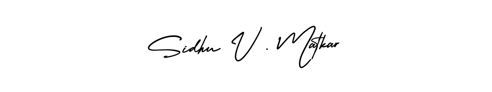 Once you've used our free online signature maker to create your best signature AmerikaSignatureDemo-Regular style, it's time to enjoy all of the benefits that Sidhu V . Matkar name signing documents. Sidhu V . Matkar signature style 3 images and pictures png