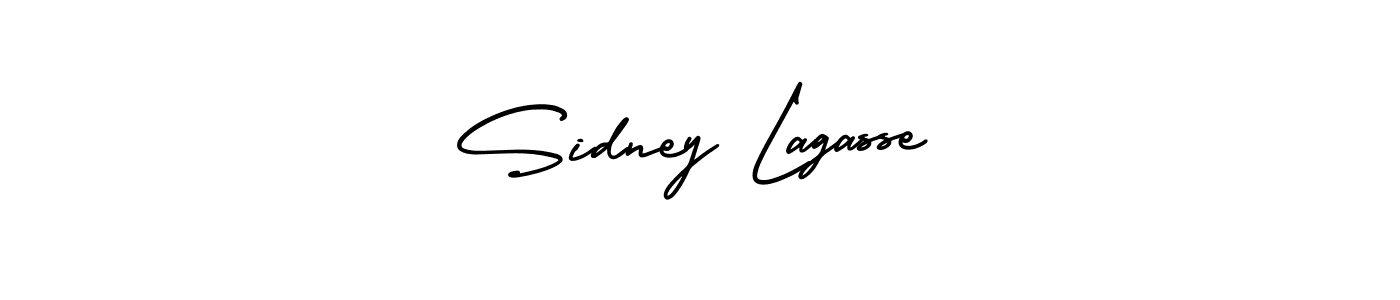 Also You can easily find your signature by using the search form. We will create Sidney Lagasse name handwritten signature images for you free of cost using AmerikaSignatureDemo-Regular sign style. Sidney Lagasse signature style 3 images and pictures png