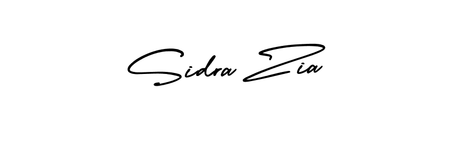 The best way (AmerikaSignatureDemo-Regular) to make a short signature is to pick only two or three words in your name. The name Sidra Zia include a total of six letters. For converting this name. Sidra Zia signature style 3 images and pictures png