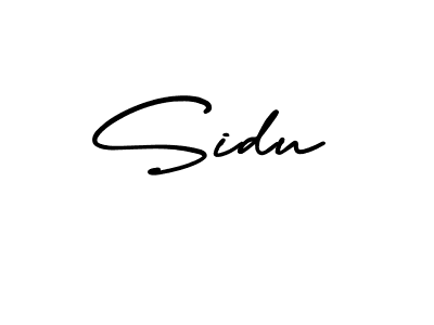 How to make Sidu signature? AmerikaSignatureDemo-Regular is a professional autograph style. Create handwritten signature for Sidu name. Sidu signature style 3 images and pictures png