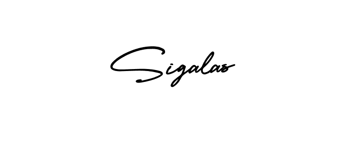 if you are searching for the best signature style for your name Sigalas. so please give up your signature search. here we have designed multiple signature styles  using AmerikaSignatureDemo-Regular. Sigalas signature style 3 images and pictures png