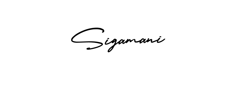 if you are searching for the best signature style for your name Sigamani. so please give up your signature search. here we have designed multiple signature styles  using AmerikaSignatureDemo-Regular. Sigamani signature style 3 images and pictures png