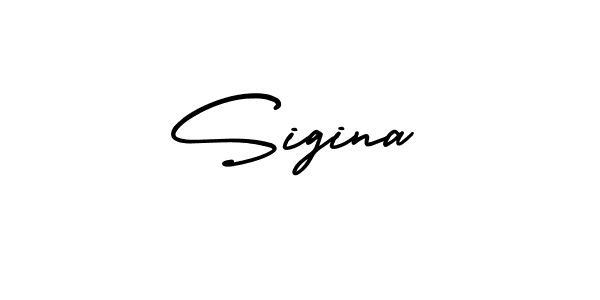 AmerikaSignatureDemo-Regular is a professional signature style that is perfect for those who want to add a touch of class to their signature. It is also a great choice for those who want to make their signature more unique. Get Sigina name to fancy signature for free. Sigina signature style 3 images and pictures png