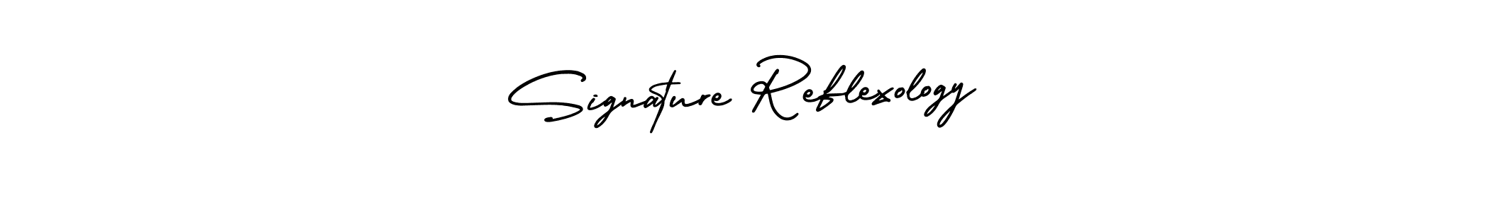 The best way (AmerikaSignatureDemo-Regular) to make a short signature is to pick only two or three words in your name. The name Signature Reflexology include a total of six letters. For converting this name. Signature Reflexology signature style 3 images and pictures png