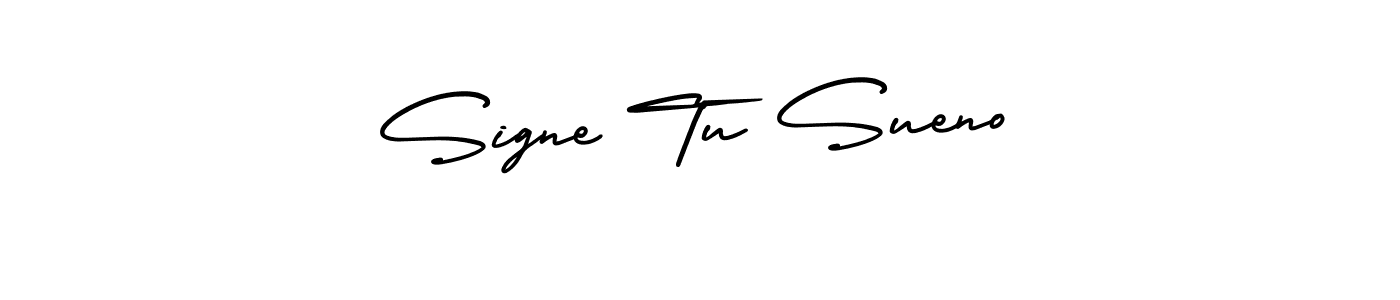 How to make Signe Tu Sueno signature? AmerikaSignatureDemo-Regular is a professional autograph style. Create handwritten signature for Signe Tu Sueno name. Signe Tu Sueno signature style 3 images and pictures png