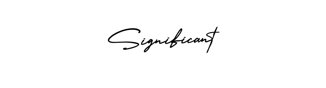 Significant stylish signature style. Best Handwritten Sign (AmerikaSignatureDemo-Regular) for my name. Handwritten Signature Collection Ideas for my name Significant. Significant signature style 3 images and pictures png