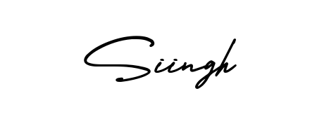 Upgrade your professional image with Siingh signature created with AmerikaSignatureDemo-Regular font. Fast, free, and watermark-free download. Siingh signature style 3 images and pictures png