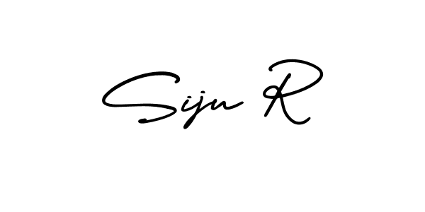 Make a beautiful signature design for name Siju R. Use this online signature maker to create a handwritten signature for free. Siju R signature style 3 images and pictures png
