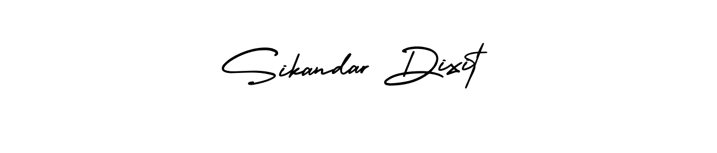 Similarly AmerikaSignatureDemo-Regular is the best handwritten signature design. Signature creator online .You can use it as an online autograph creator for name Sikandar Dixit. Sikandar Dixit signature style 3 images and pictures png