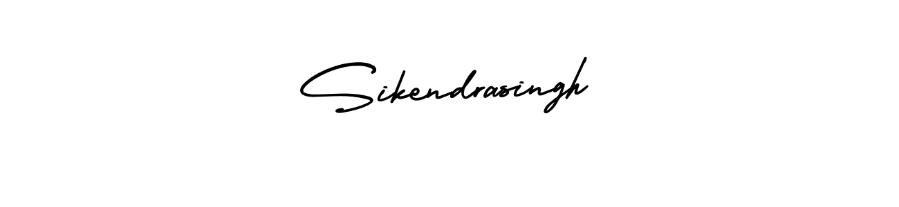 Design your own signature with our free online signature maker. With this signature software, you can create a handwritten (AmerikaSignatureDemo-Regular) signature for name Sikendrasingh. Sikendrasingh signature style 3 images and pictures png