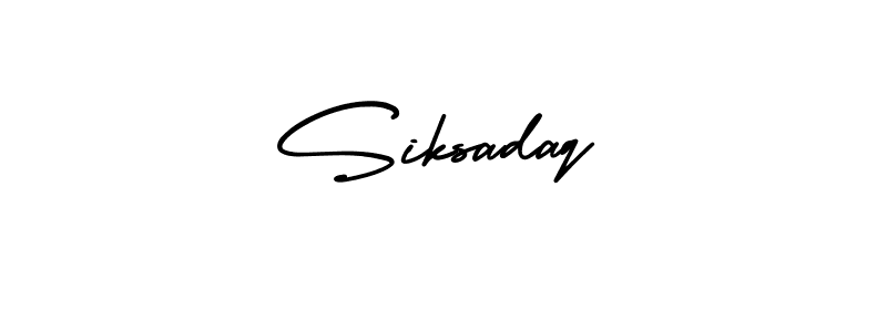 This is the best signature style for the Siksadaq name. Also you like these signature font (AmerikaSignatureDemo-Regular). Mix name signature. Siksadaq signature style 3 images and pictures png