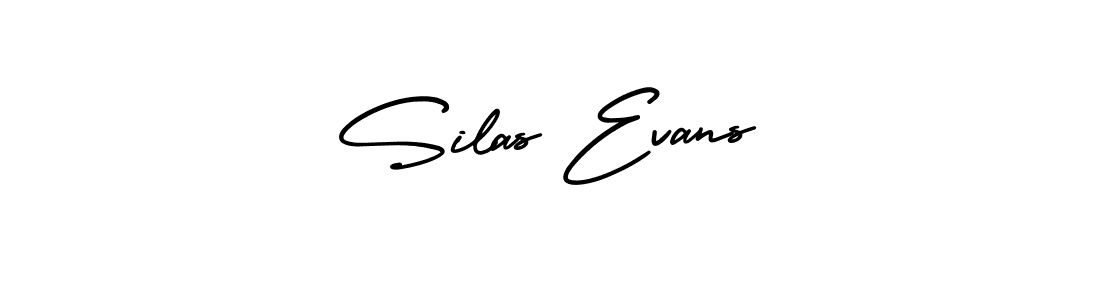 You should practise on your own different ways (AmerikaSignatureDemo-Regular) to write your name (Silas Evans) in signature. don't let someone else do it for you. Silas Evans signature style 3 images and pictures png