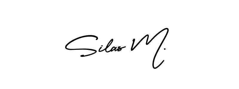 Best and Professional Signature Style for Silas M.. AmerikaSignatureDemo-Regular Best Signature Style Collection. Silas M. signature style 3 images and pictures png