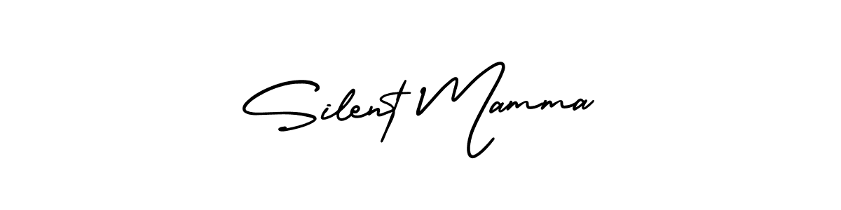 Similarly AmerikaSignatureDemo-Regular is the best handwritten signature design. Signature creator online .You can use it as an online autograph creator for name Silent Mamma. Silent Mamma signature style 3 images and pictures png