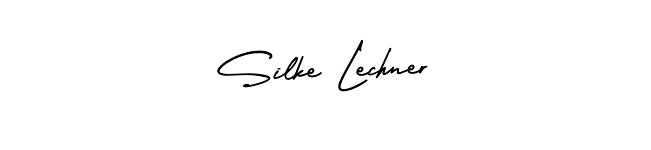 How to Draw Silke Lechner signature style? AmerikaSignatureDemo-Regular is a latest design signature styles for name Silke Lechner. Silke Lechner signature style 3 images and pictures png