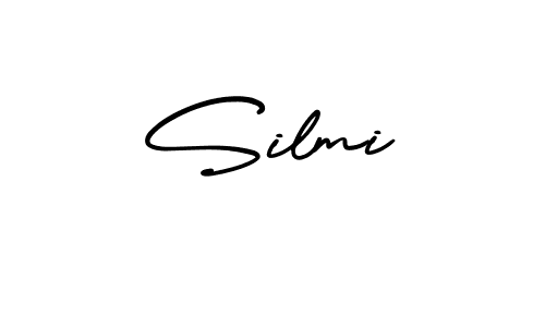 How to make Silmi signature? AmerikaSignatureDemo-Regular is a professional autograph style. Create handwritten signature for Silmi name. Silmi signature style 3 images and pictures png