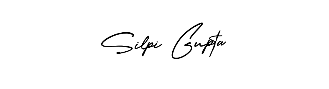 It looks lik you need a new signature style for name Silpi Gupta. Design unique handwritten (AmerikaSignatureDemo-Regular) signature with our free signature maker in just a few clicks. Silpi Gupta signature style 3 images and pictures png
