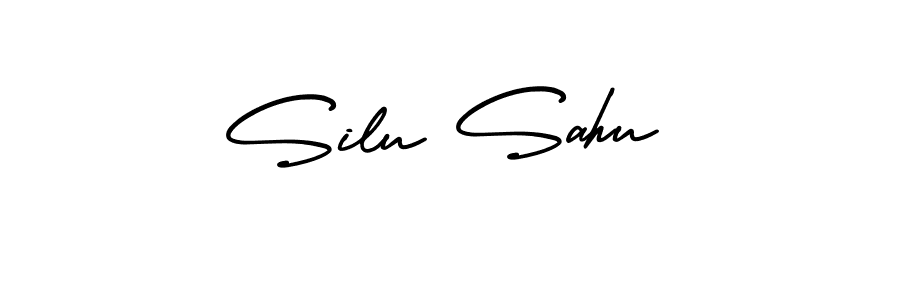 See photos of Silu Sahu official signature by Spectra . Check more albums & portfolios. Read reviews & check more about AmerikaSignatureDemo-Regular font. Silu Sahu signature style 3 images and pictures png