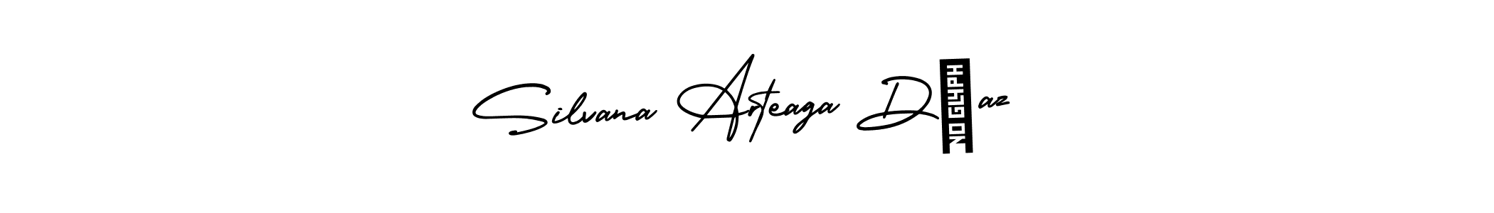 Make a beautiful signature design for name Silvana Arteaga Díaz. Use this online signature maker to create a handwritten signature for free. Silvana Arteaga Díaz signature style 3 images and pictures png