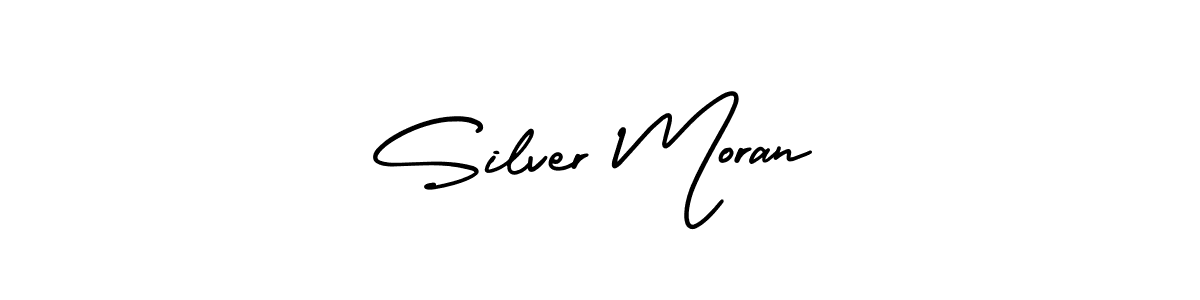 How to make Silver Moran signature? AmerikaSignatureDemo-Regular is a professional autograph style. Create handwritten signature for Silver Moran name. Silver Moran signature style 3 images and pictures png