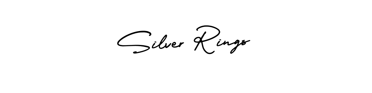 Create a beautiful signature design for name Silver Rings. With this signature (AmerikaSignatureDemo-Regular) fonts, you can make a handwritten signature for free. Silver Rings signature style 3 images and pictures png