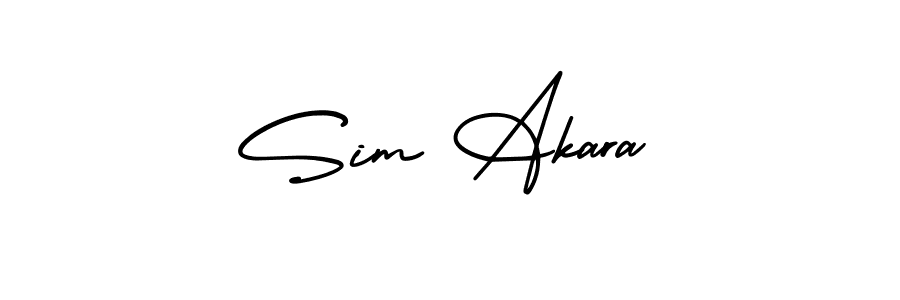Once you've used our free online signature maker to create your best signature AmerikaSignatureDemo-Regular style, it's time to enjoy all of the benefits that Sim Akara name signing documents. Sim Akara signature style 3 images and pictures png
