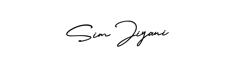 AmerikaSignatureDemo-Regular is a professional signature style that is perfect for those who want to add a touch of class to their signature. It is also a great choice for those who want to make their signature more unique. Get Sim Jiyani name to fancy signature for free. Sim Jiyani signature style 3 images and pictures png