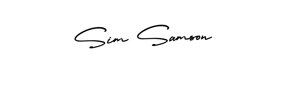 See photos of Sim Samson official signature by Spectra . Check more albums & portfolios. Read reviews & check more about AmerikaSignatureDemo-Regular font. Sim Samson signature style 3 images and pictures png