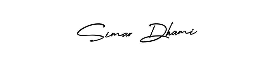 Check out images of Autograph of Simar Dhami name. Actor Simar Dhami Signature Style. AmerikaSignatureDemo-Regular is a professional sign style online. Simar Dhami signature style 3 images and pictures png