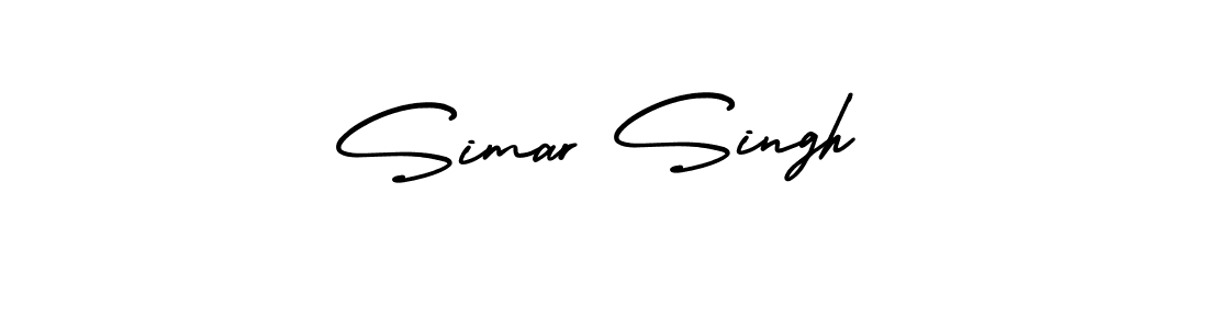 How to Draw Simar Singh signature style? AmerikaSignatureDemo-Regular is a latest design signature styles for name Simar Singh. Simar Singh signature style 3 images and pictures png