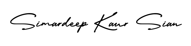 Check out images of Autograph of Simardeep Kaur Sian name. Actor Simardeep Kaur Sian Signature Style. AmerikaSignatureDemo-Regular is a professional sign style online. Simardeep Kaur Sian signature style 3 images and pictures png