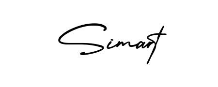 Design your own signature with our free online signature maker. With this signature software, you can create a handwritten (AmerikaSignatureDemo-Regular) signature for name Simart. Simart signature style 3 images and pictures png