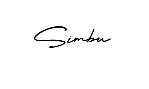 Make a beautiful signature design for name Simbu. Use this online signature maker to create a handwritten signature for free. Simbu signature style 3 images and pictures png