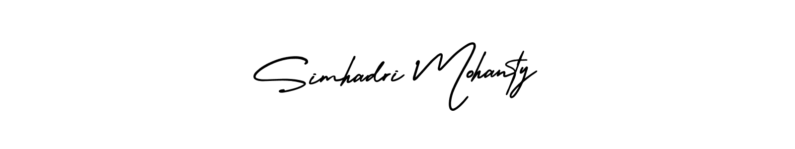 Also we have Simhadri Mohanty name is the best signature style. Create professional handwritten signature collection using AmerikaSignatureDemo-Regular autograph style. Simhadri Mohanty signature style 3 images and pictures png