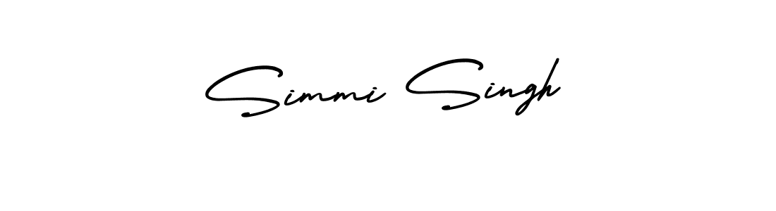 The best way (AmerikaSignatureDemo-Regular) to make a short signature is to pick only two or three words in your name. The name Simmi Singh include a total of six letters. For converting this name. Simmi Singh signature style 3 images and pictures png