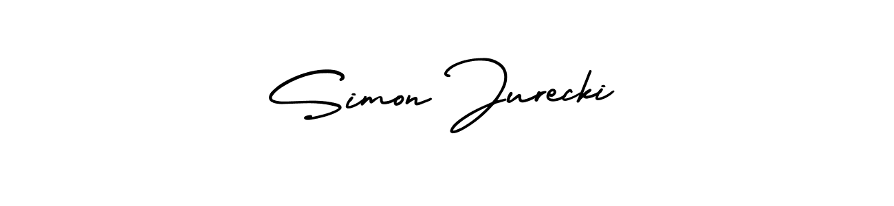 Make a beautiful signature design for name Simon Jurecki. With this signature (AmerikaSignatureDemo-Regular) style, you can create a handwritten signature for free. Simon Jurecki signature style 3 images and pictures png