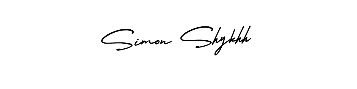 Best and Professional Signature Style for Simon Shykhh. AmerikaSignatureDemo-Regular Best Signature Style Collection. Simon Shykhh signature style 3 images and pictures png