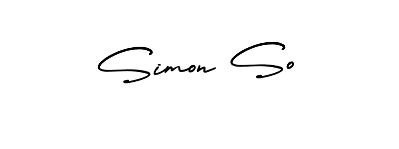 Make a short Simon So signature style. Manage your documents anywhere anytime using AmerikaSignatureDemo-Regular. Create and add eSignatures, submit forms, share and send files easily. Simon So signature style 3 images and pictures png