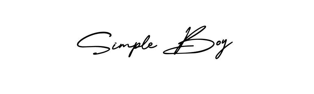 Once you've used our free online signature maker to create your best signature AmerikaSignatureDemo-Regular style, it's time to enjoy all of the benefits that Simple Boy name signing documents. Simple Boy signature style 3 images and pictures png