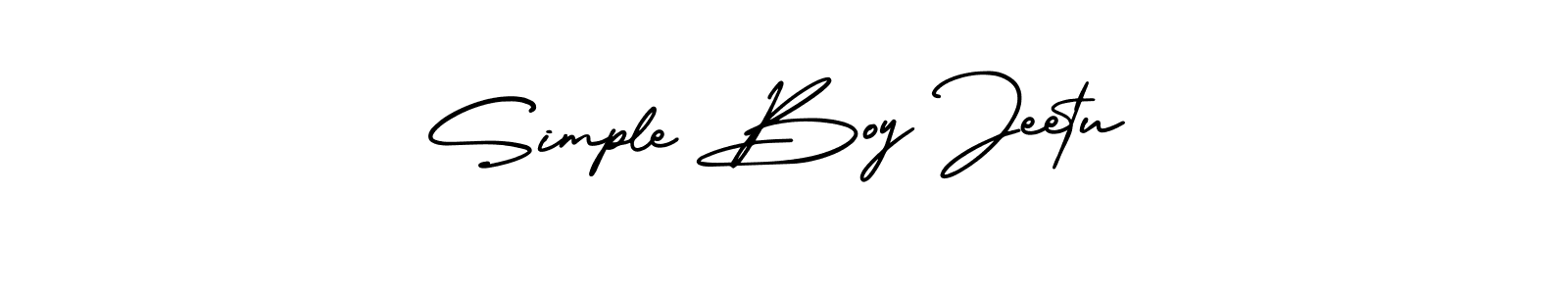 Here are the top 10 professional signature styles for the name Simple Boy Jeetu. These are the best autograph styles you can use for your name. Simple Boy Jeetu signature style 3 images and pictures png