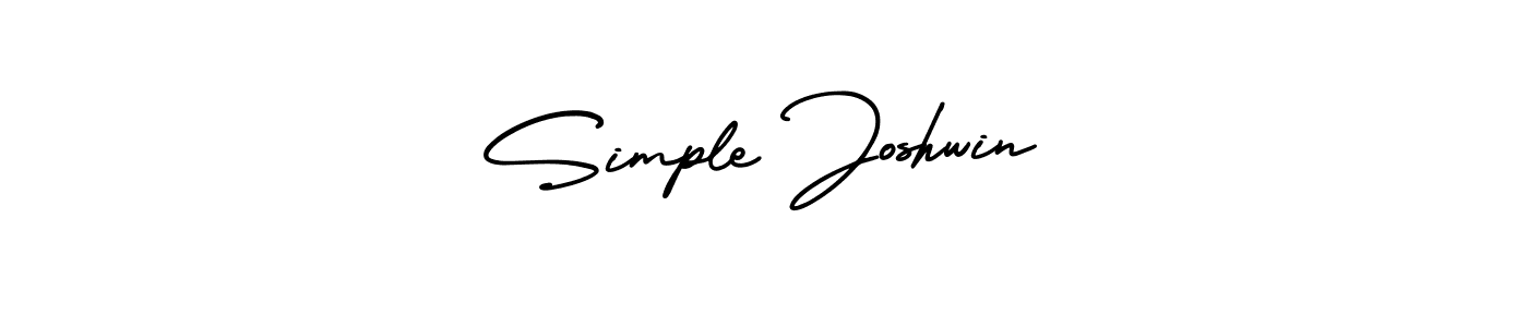 Also You can easily find your signature by using the search form. We will create Simple Joshwin name handwritten signature images for you free of cost using AmerikaSignatureDemo-Regular sign style. Simple Joshwin signature style 3 images and pictures png