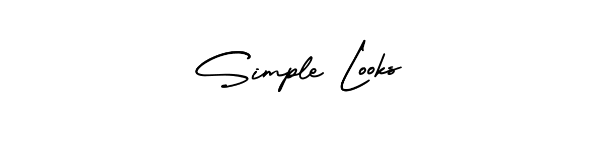 Here are the top 10 professional signature styles for the name Simple Looks. These are the best autograph styles you can use for your name. Simple Looks signature style 3 images and pictures png