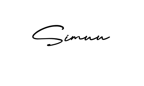 How to Draw Simuu signature style? AmerikaSignatureDemo-Regular is a latest design signature styles for name Simuu. Simuu signature style 3 images and pictures png